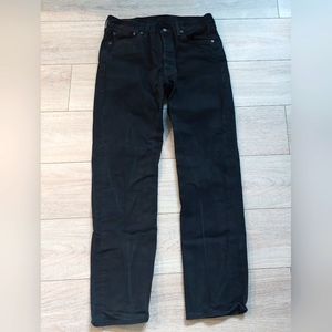 LEVI'S Men's Black 501 Jeans Size W36 L 34